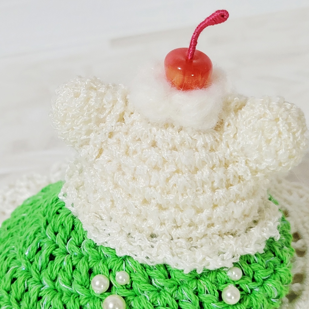 くま耳🐻クリームソーダの帽子