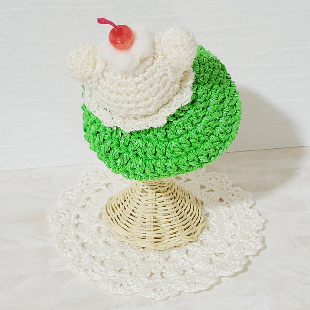 くま耳🐻クリームソーダの帽子