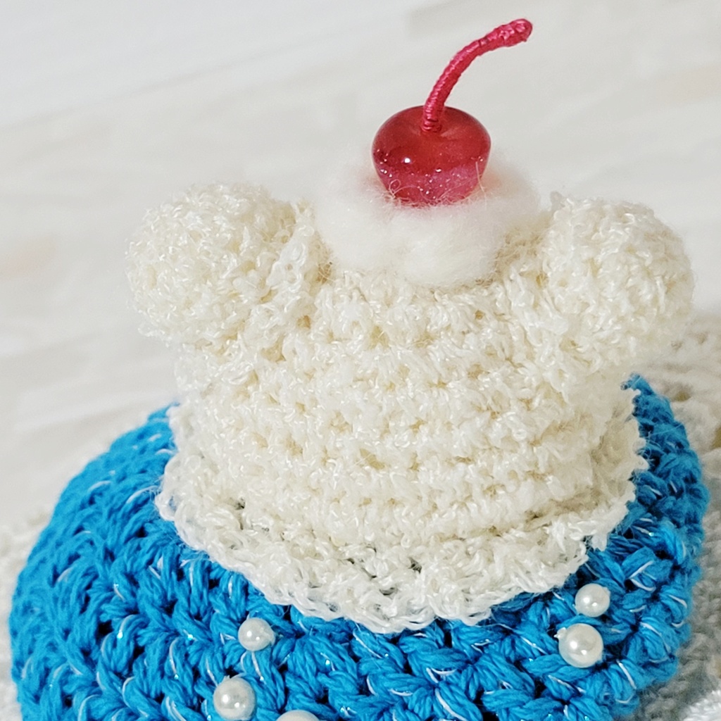 くま耳🐻クリームソーダの帽子