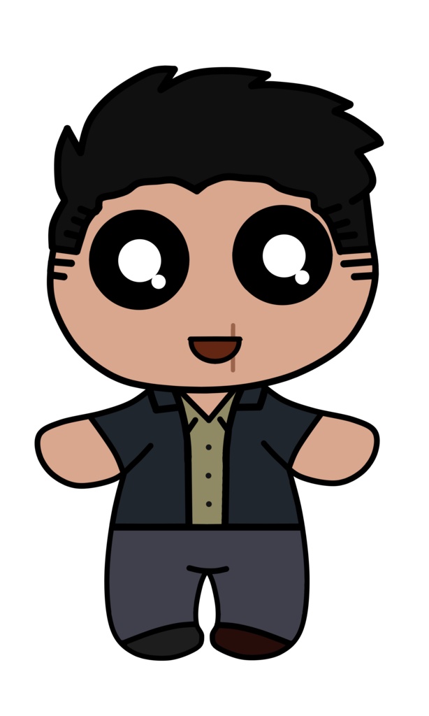 Chibi PNG-Tuber Model - Dead By Daylight Collection - David King [ DBD ]
