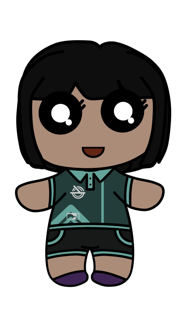 Chibi PNG-Tuber Model - Dead By Daylight Collection - Feng Min [ DBD ]