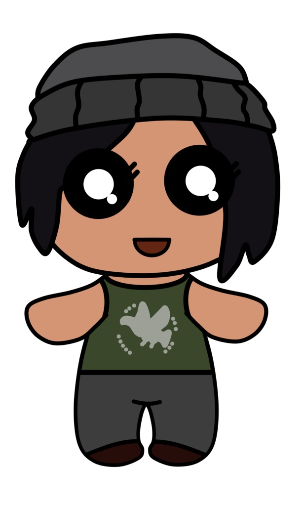 Chibi PNG-Tuber Model - Dead By Daylight Collection - Nea Karlsson [ DBD ]
