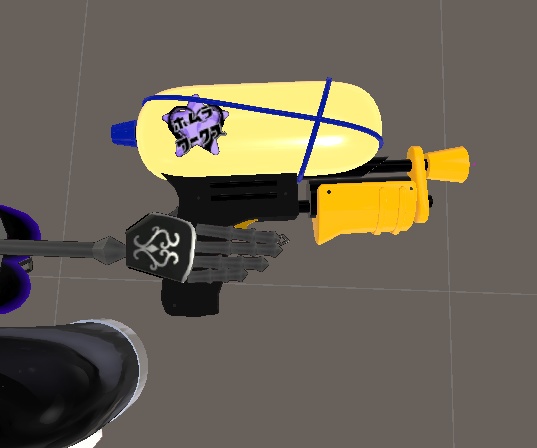 【VRChat想定】撃てる！スプラシューター【無料】