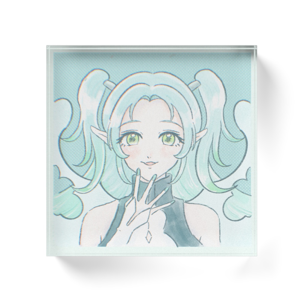 ツインテールミュゼ アクリルブロック