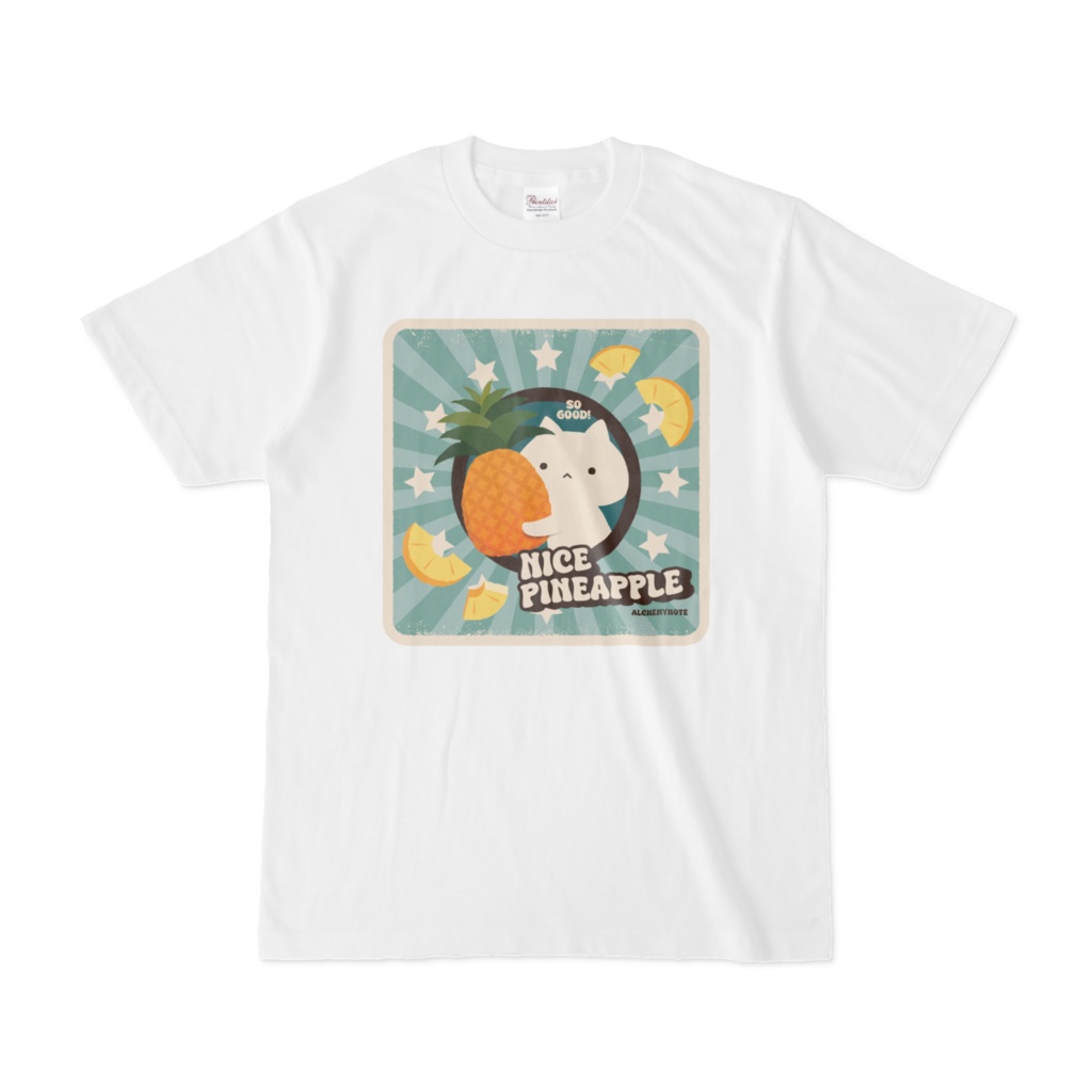 ナイスパイナップル(白Tシャツ)