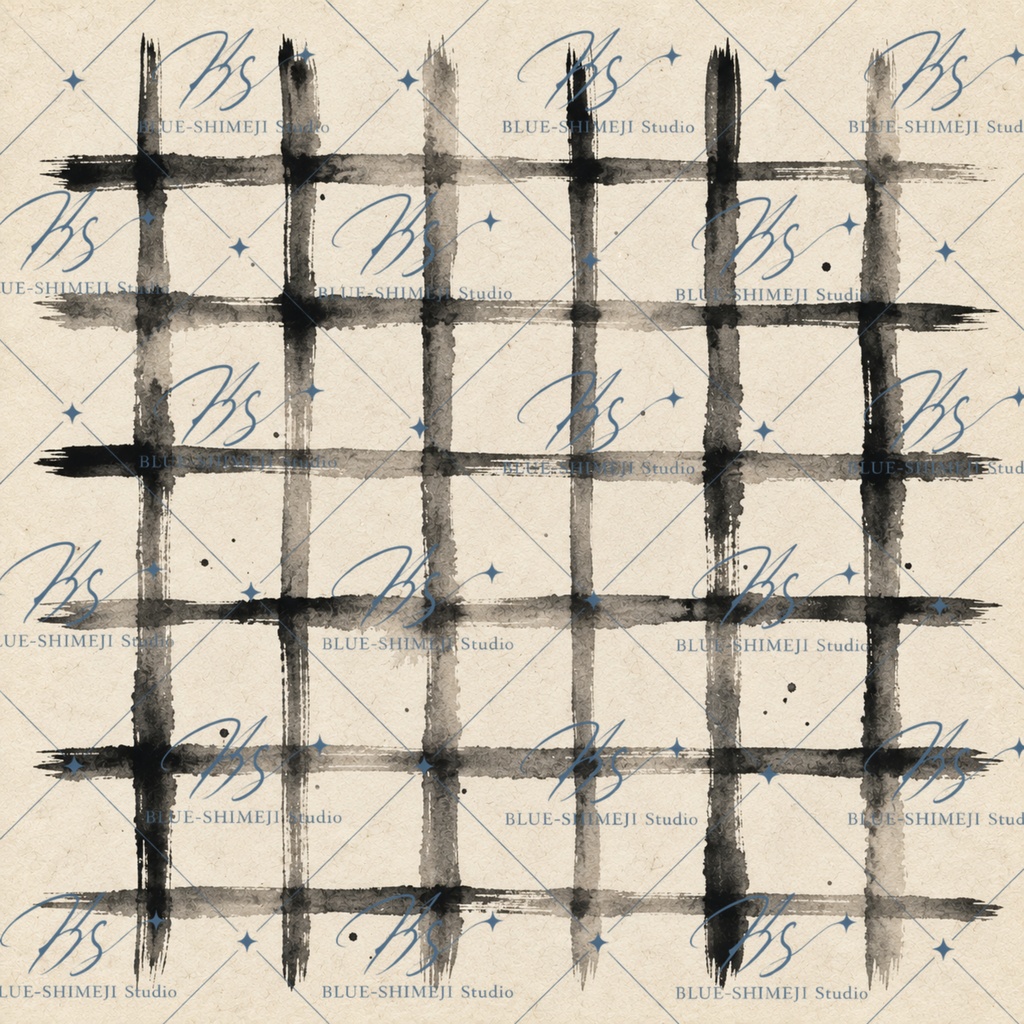 SUMI GEOMETRY|墨と金の和モダン デジタルペーパー 12枚セット