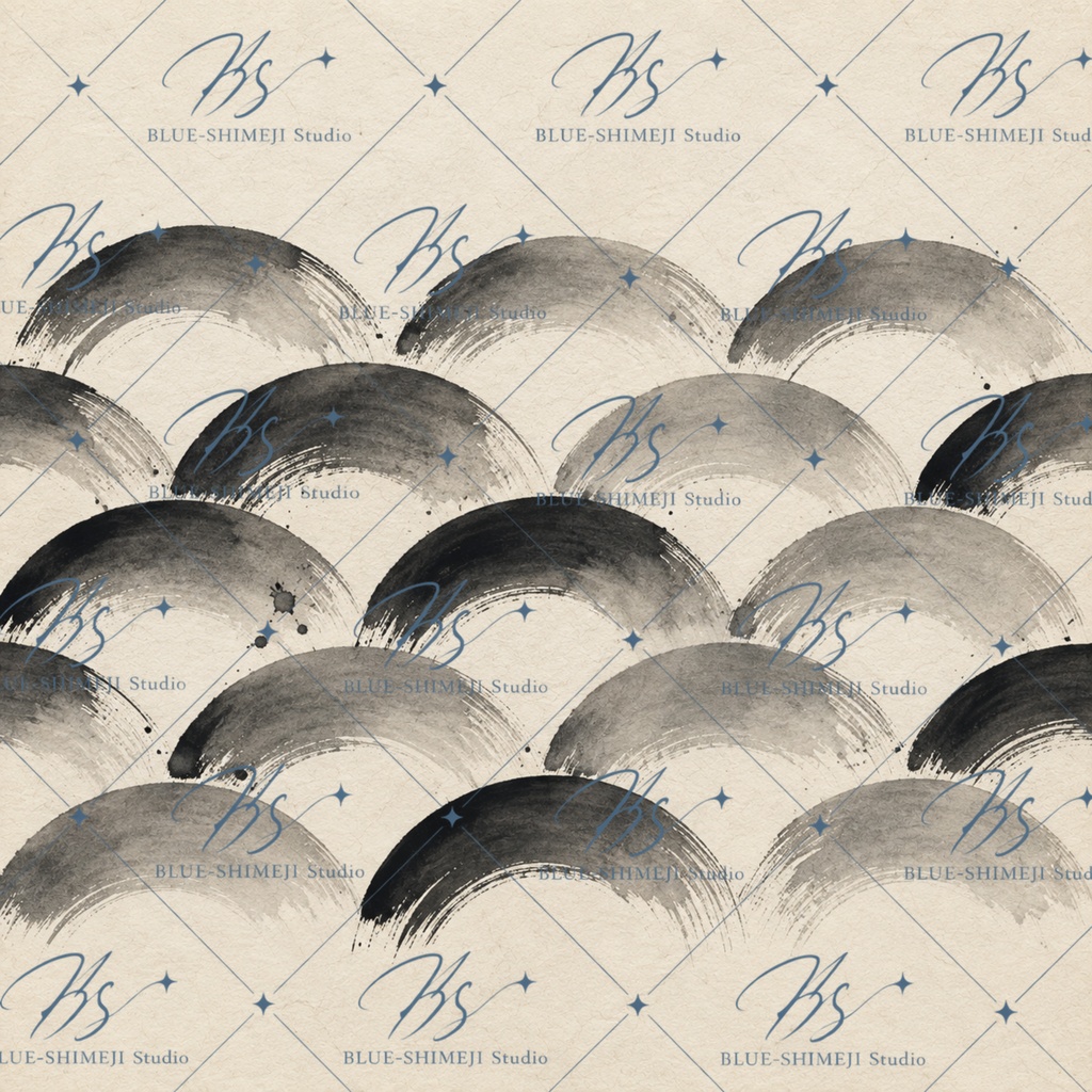 SUMI GEOMETRY|墨と金の和モダン デジタルペーパー 12枚セット