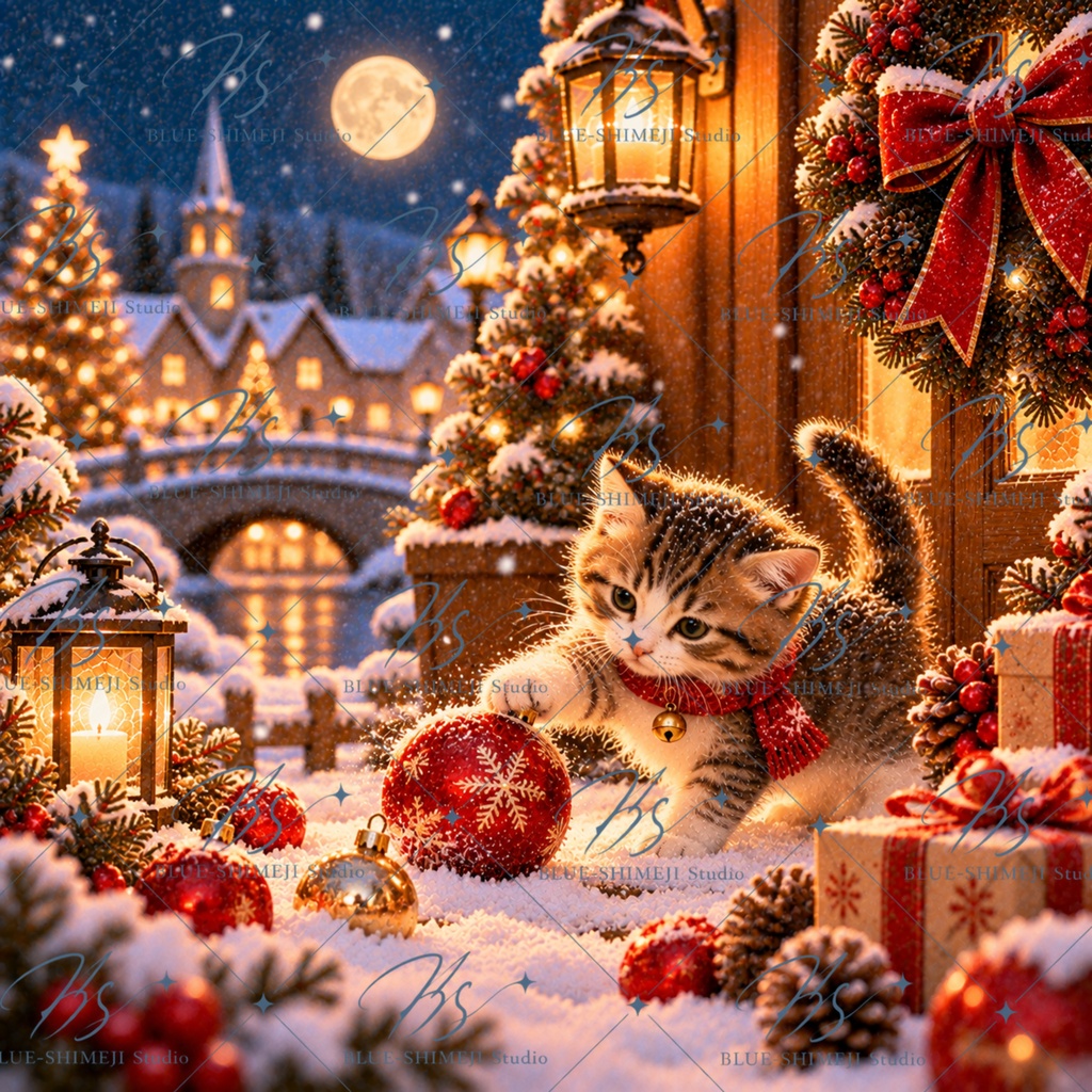 Christmas Animal Stories|クリスマスアニマル イラスト12枚セット