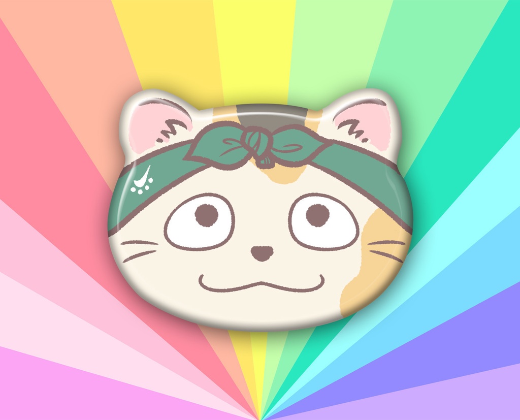 ネコちゃんバッジ
