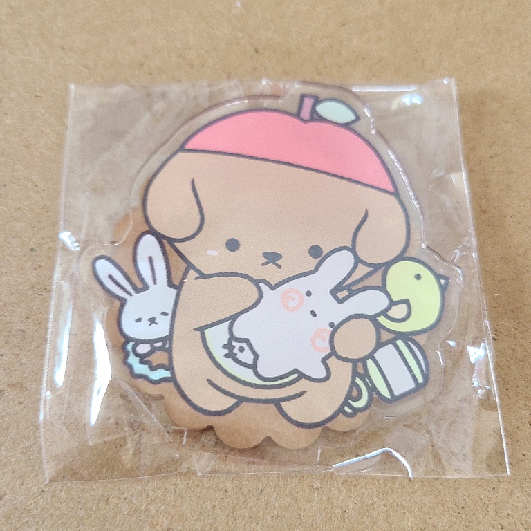 赤ちゃん犬もり(もりとおもちゃ)アクリルスタンド@ぽんちゃ