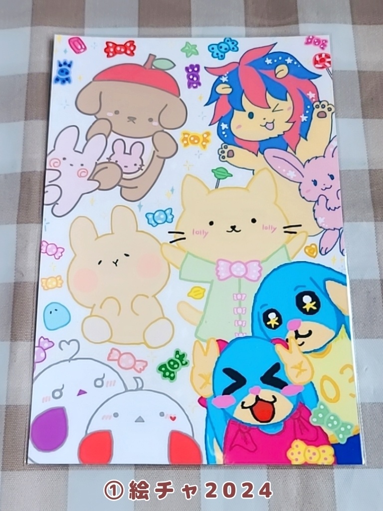 lollybox(ポストカード)5種類@ロリボメンバー