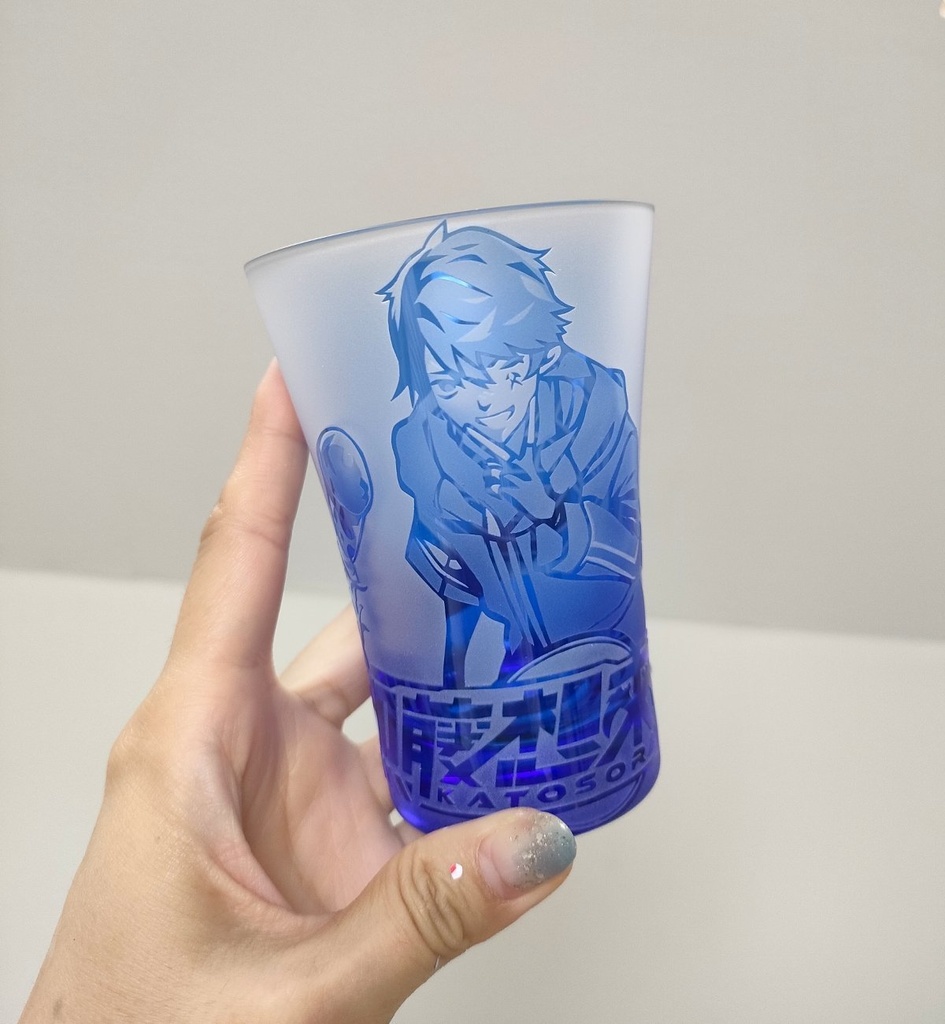 加藤想來手彫りコップ