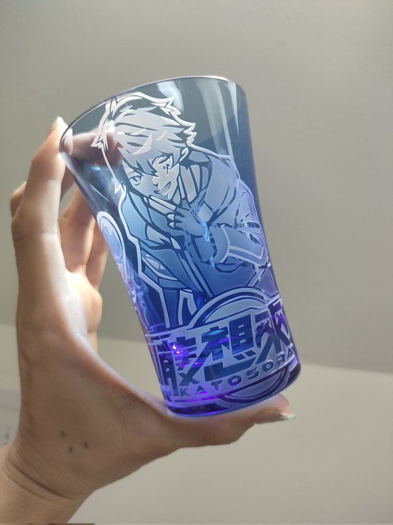 加藤想來手彫りコップ