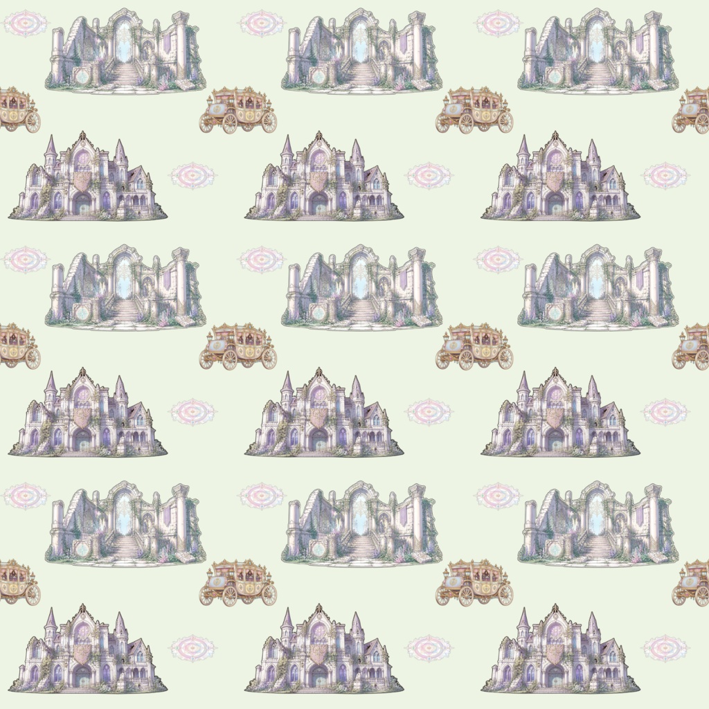 『異世界ファンタジー　デジタルペーパー　24枚セット』