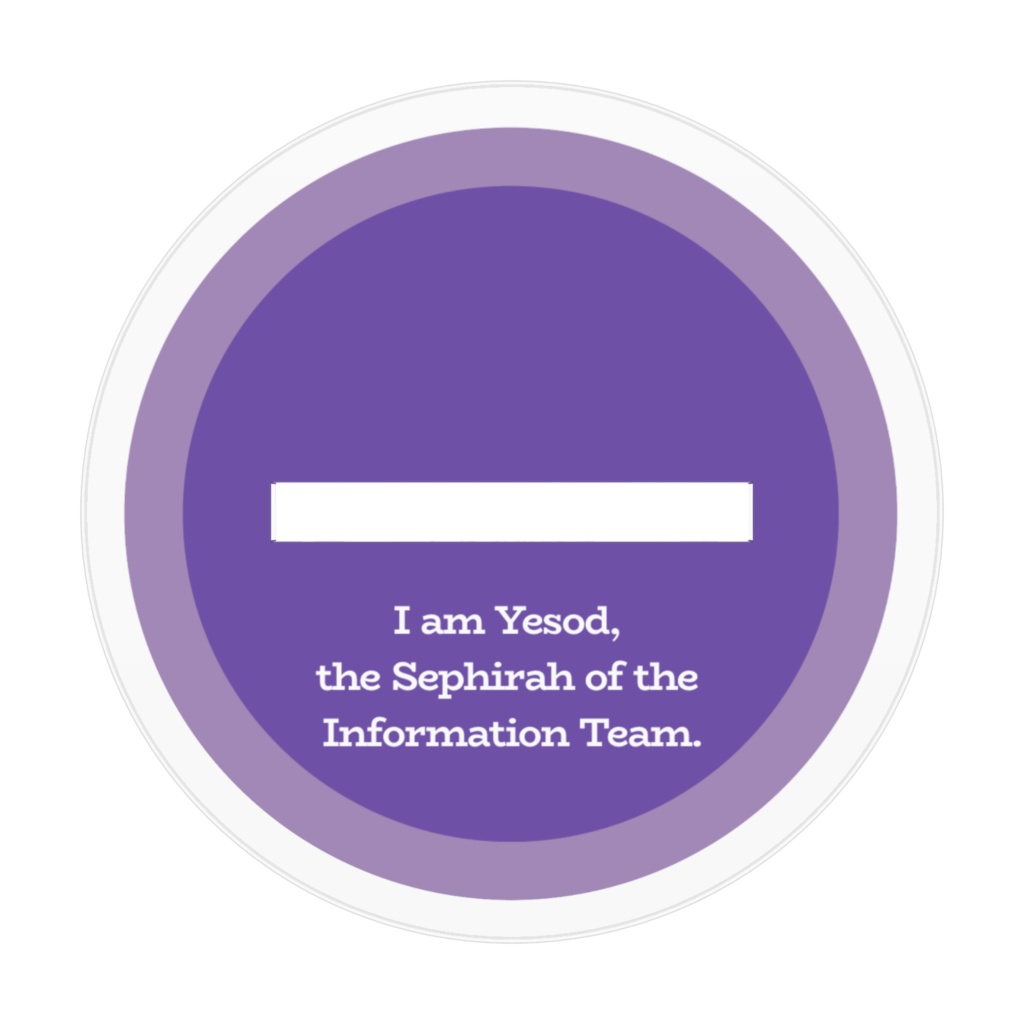 イェソド 70×70mm アクリルスタンド