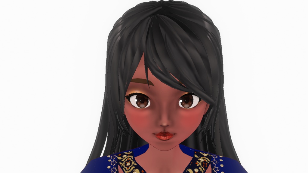 3D VTuber Avatar "Parvati"