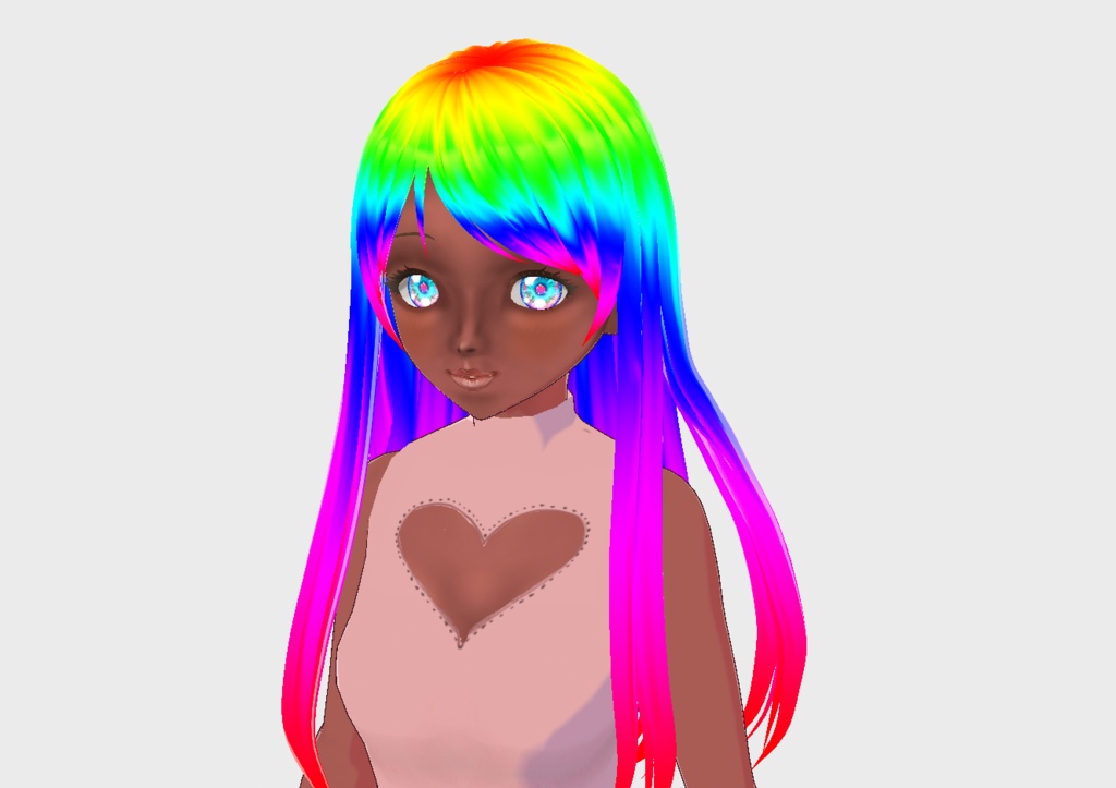 Gradient Hair Texture package 1 for VRoid Studio