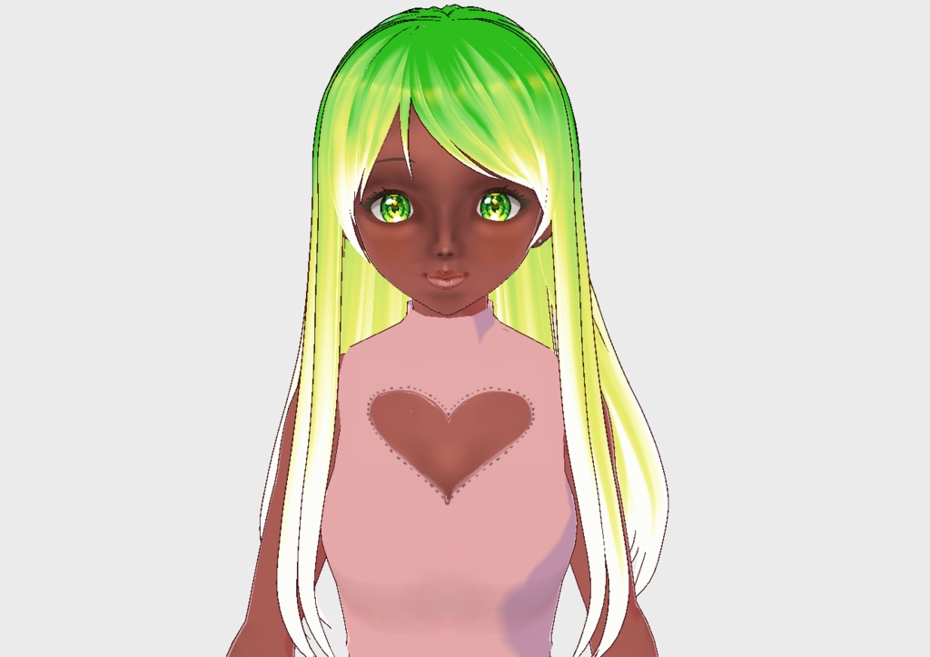 Gradient Hair Texture package 1 for VRoid Studio