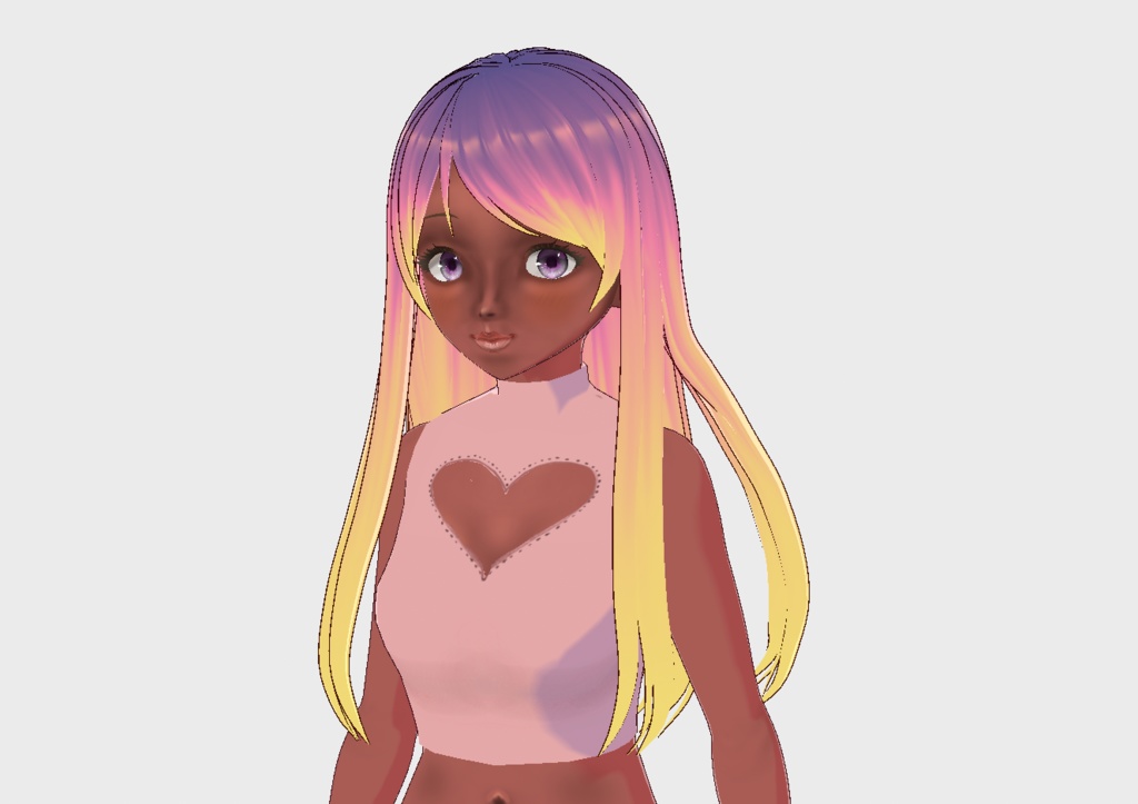 Gradient Hair Texture package 1 for VRoid Studio