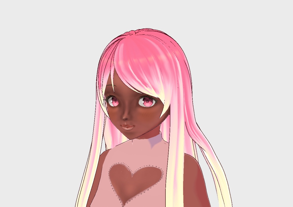 Gradient Hair Texture package 1 for VRoid Studio