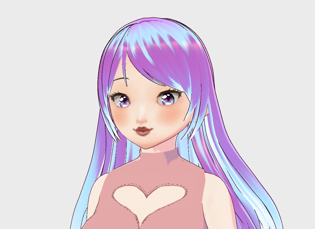 Gradient Hair Texture Package 2 for VRoid Studio