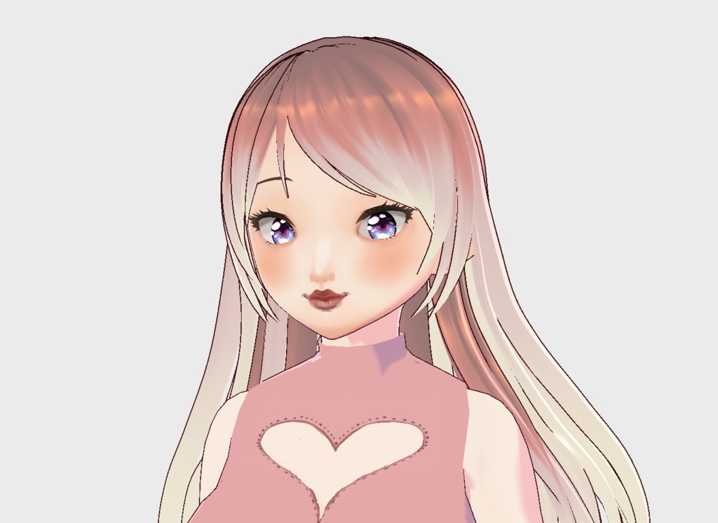 Gradient Hair Texture Package 2 for VRoid Studio