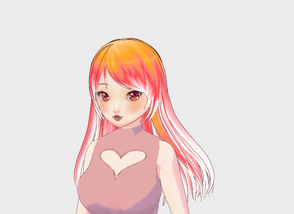 Gradient Hair Texture Package 2 for VRoid Studio