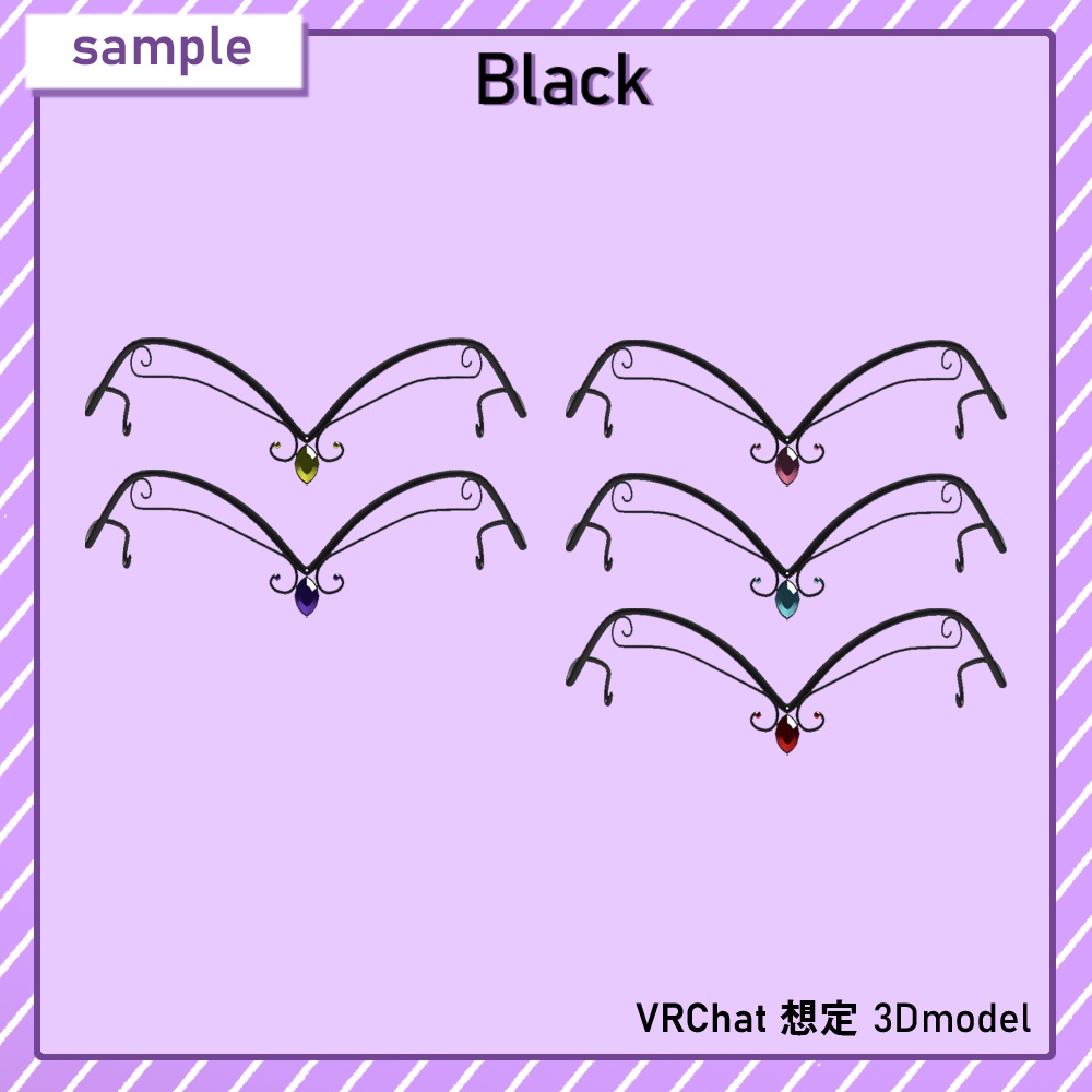 【Vrchat 3Ⅾ model】 Tiara - A_ティアラ- A