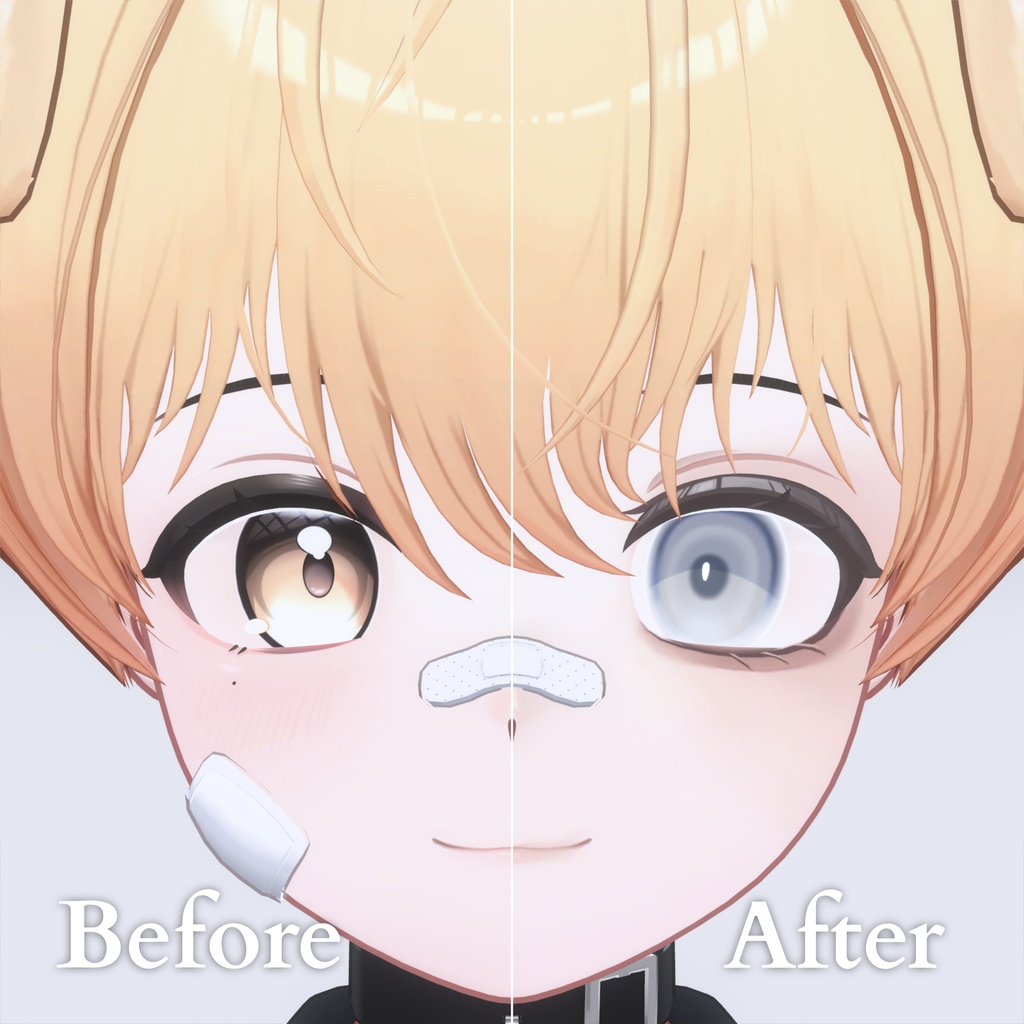 ☁️【マロ - Maro / ラテ - Latte】☁️Cloudy Makeup & Eye Texture☁️