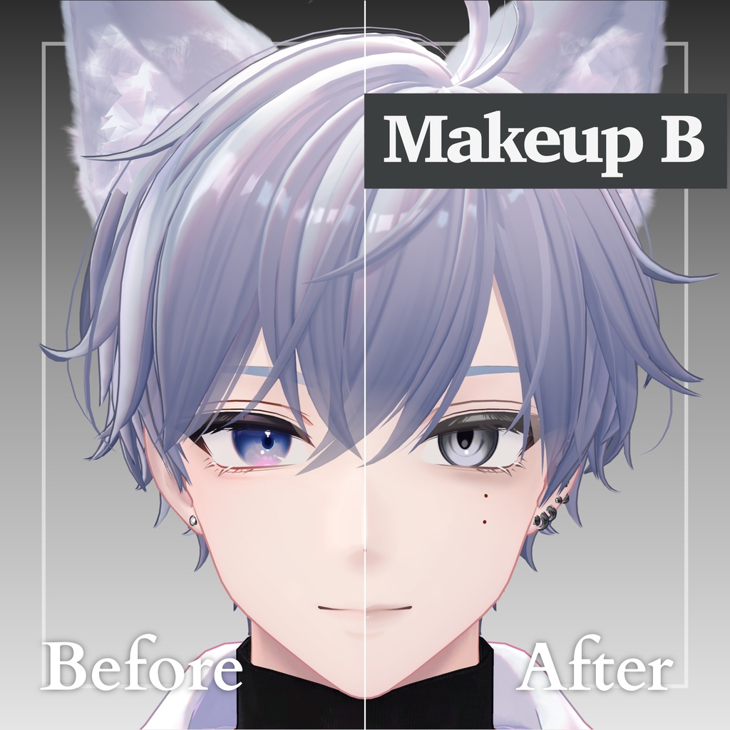 【狛乃 - Komano 】Makeup & Eye Texture