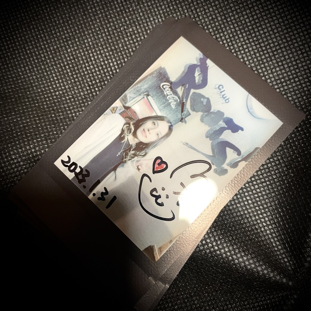 サイン入りチェキセット（2023.1.31@高円寺clubROOTS!）