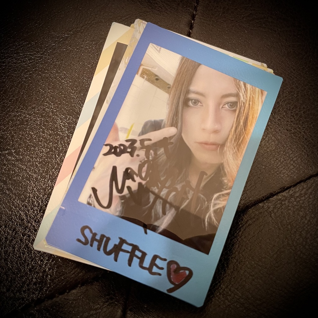 サイン入りチェキセット（2023.5.4@KICHIJOJI SHUFFLE）