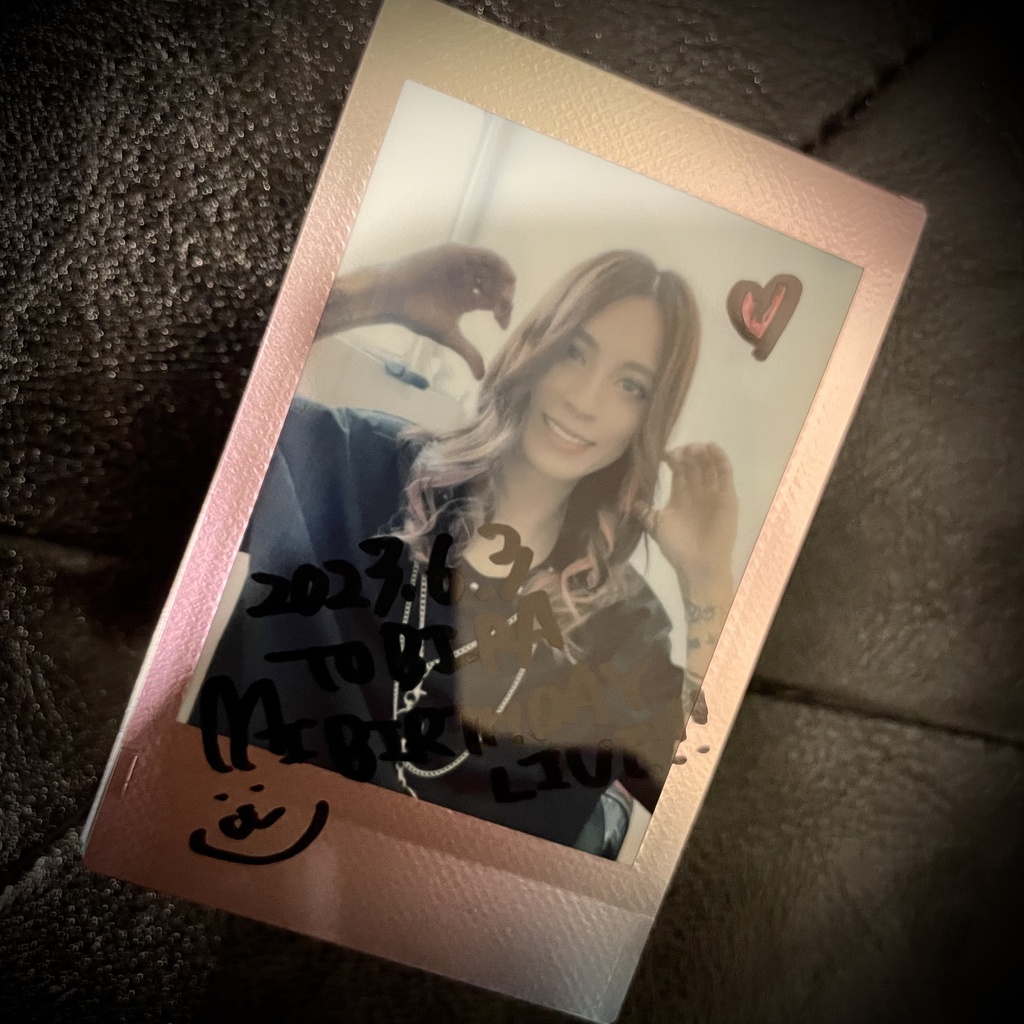 サイン入りチェキセット（2023.6.3@アメリカ村TOBIRA）