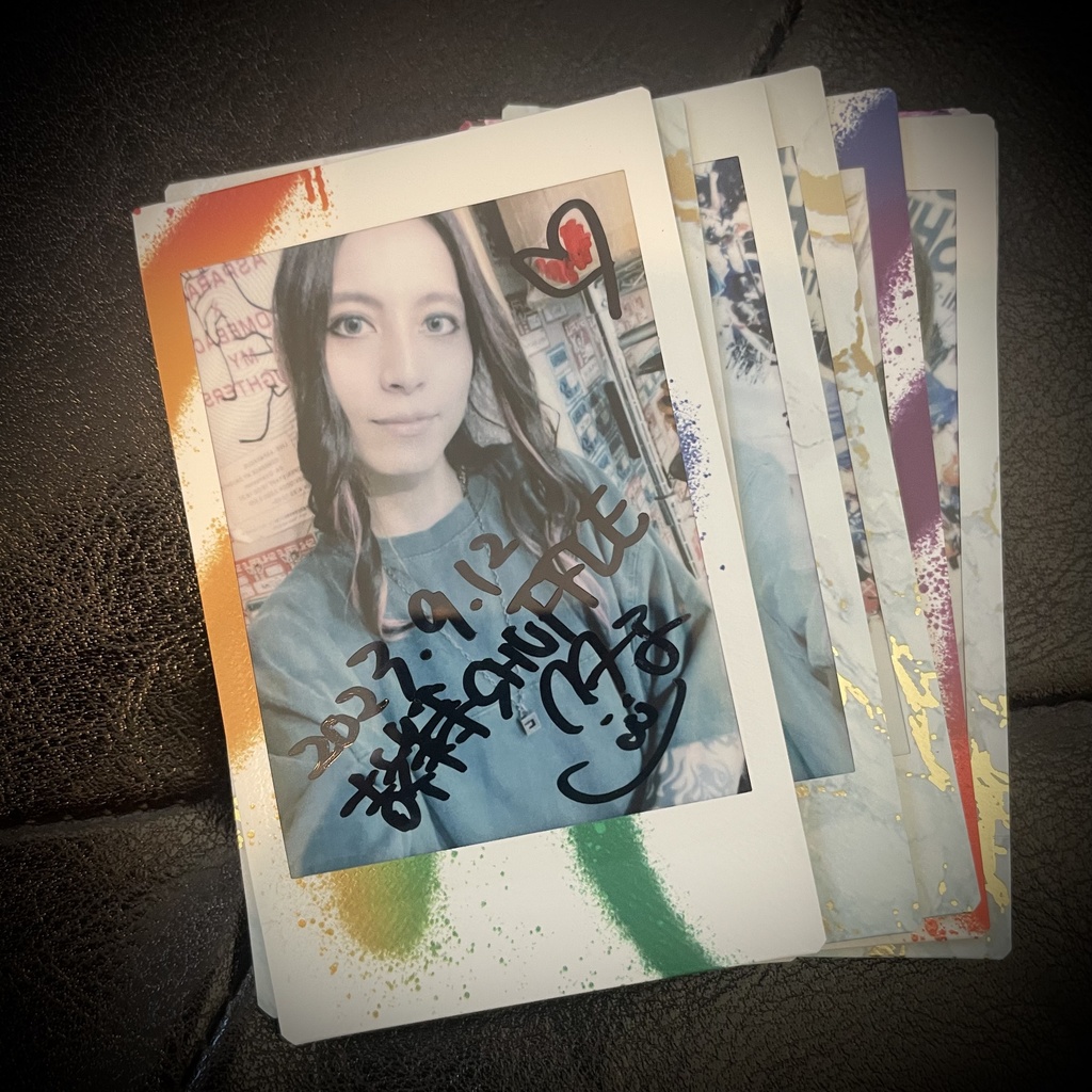 サイン入りチェキセット（2023.9.12@KICHIJOJI SHUFFLE）