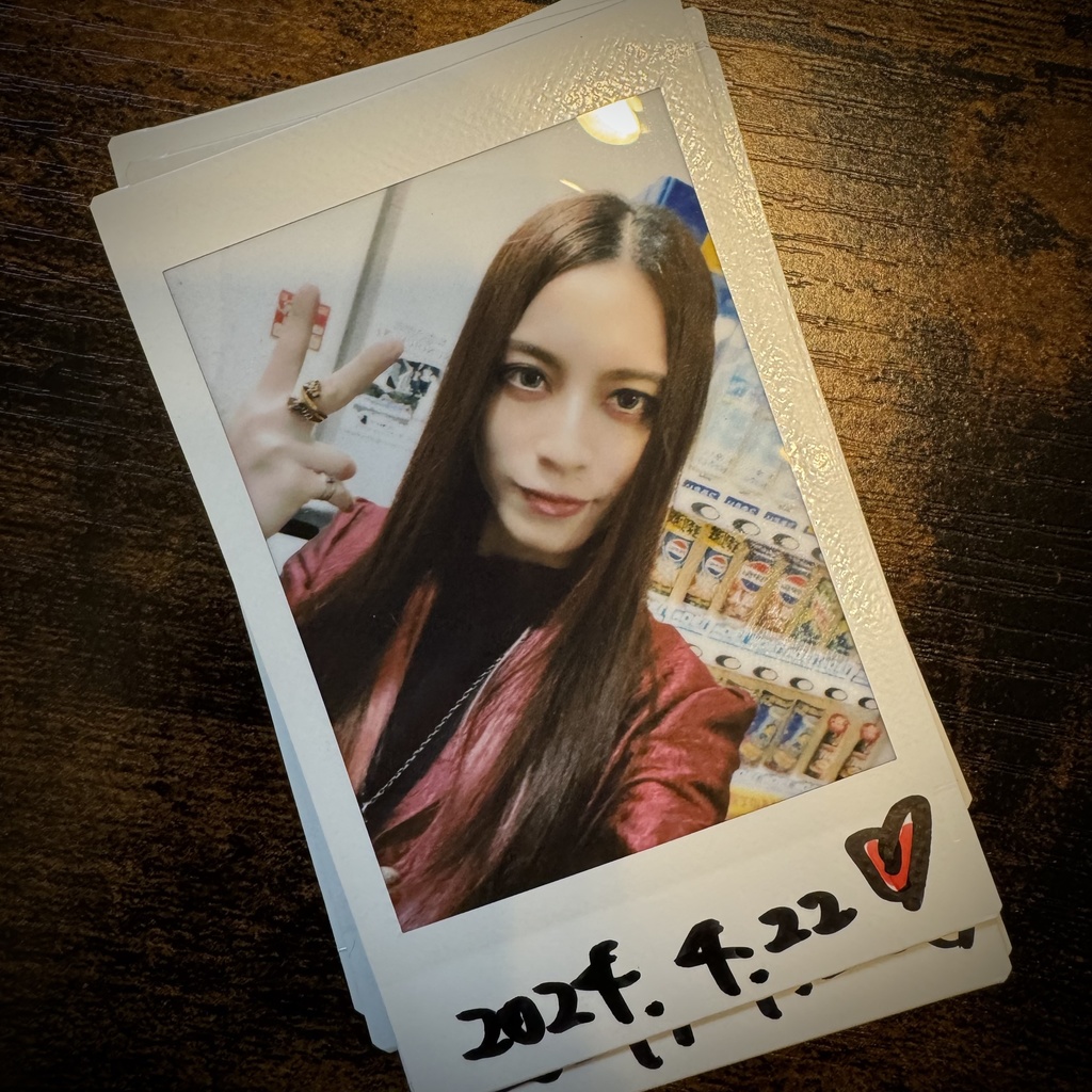 サイン入りチェキセット（2024.4.22@KICHIJOJI SHUFFLE）