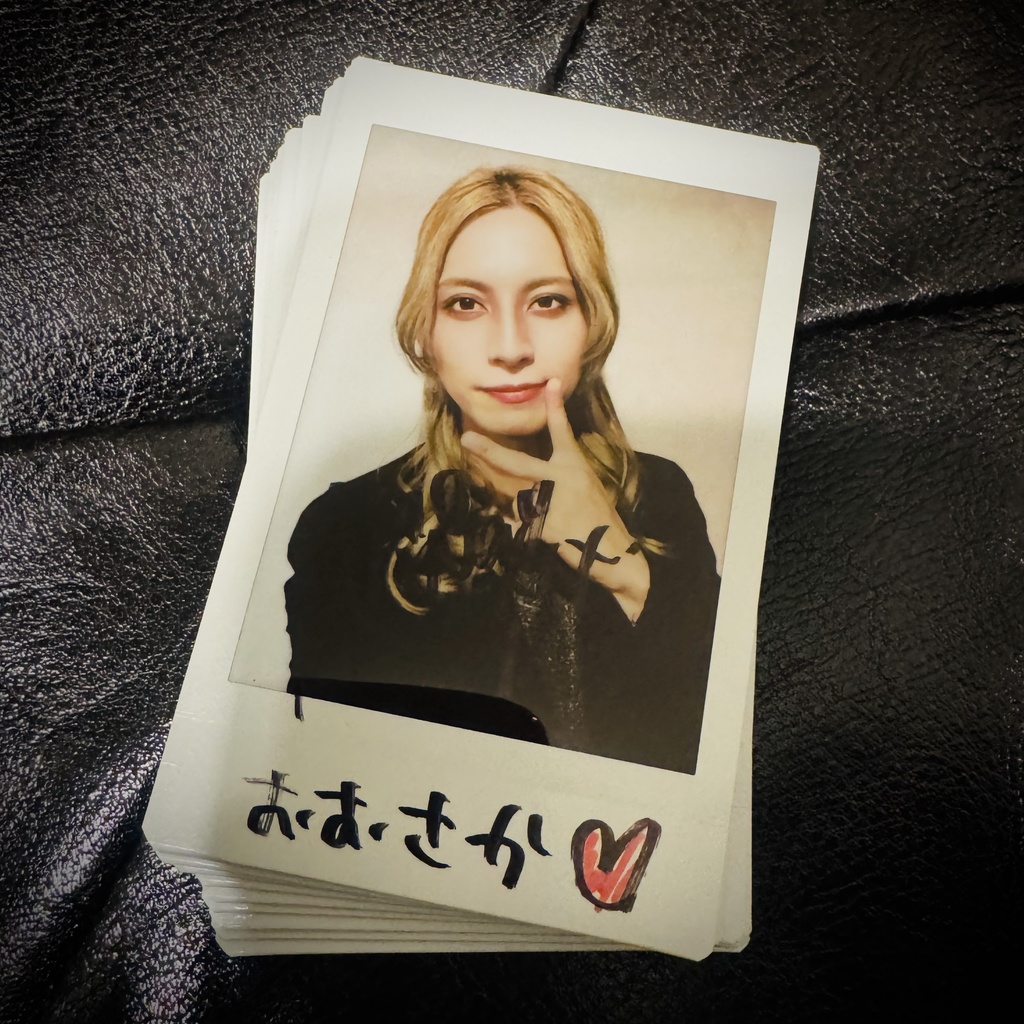 【サイン入りチェキセット】2025.10.28@アメリカ村TOBIRA