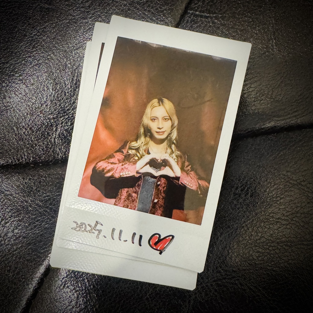 【サイン入りチェキセット】2025.11.11@川崎Serbian Night