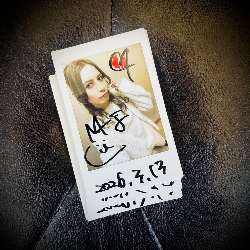 【サイン入りチェキセット】2026.3.13@川崎Serbian Night