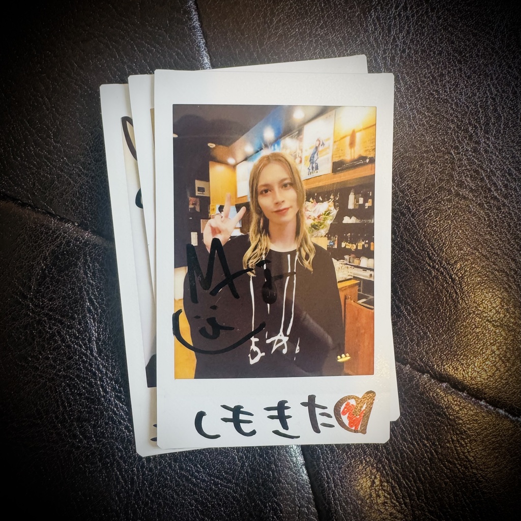 【サイン入りチェキセット】2026.3.17@下北沢DY CUBE