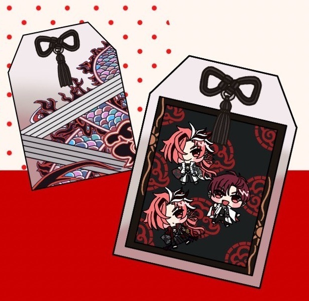 高杉晋作御守りシャカシャカアクリルキーホルダー