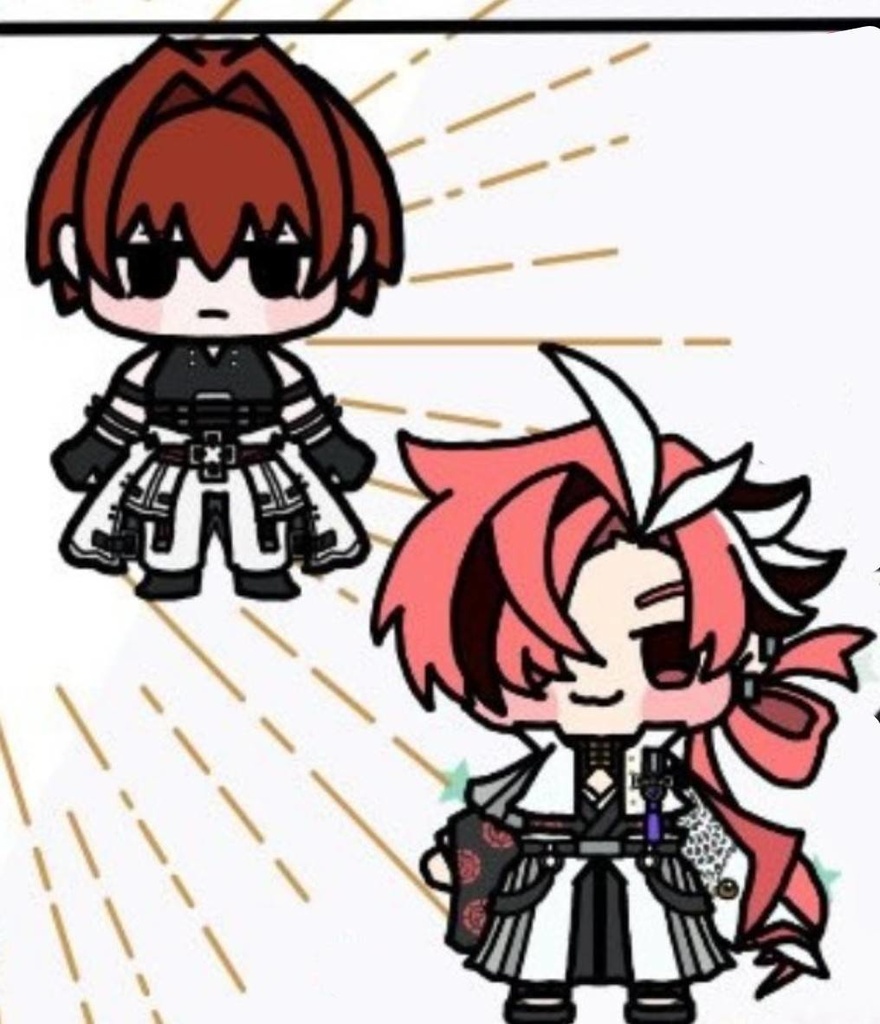 新撰組と高杉社長の目印アクキー