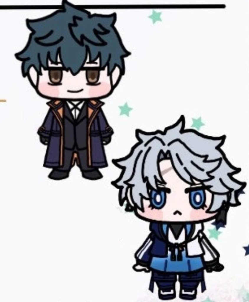 新撰組と高杉社長の目印アクキー