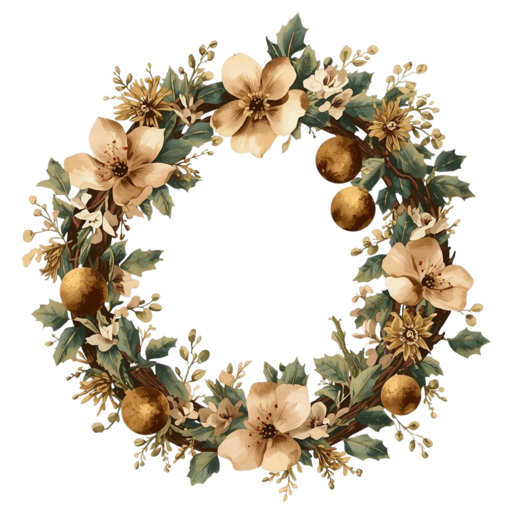 Antique Christmas Elegance – Gold Edition