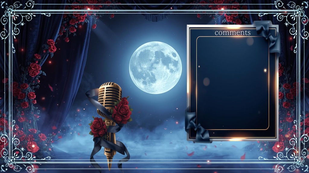 歌枠用素材｜Nocturne Veil