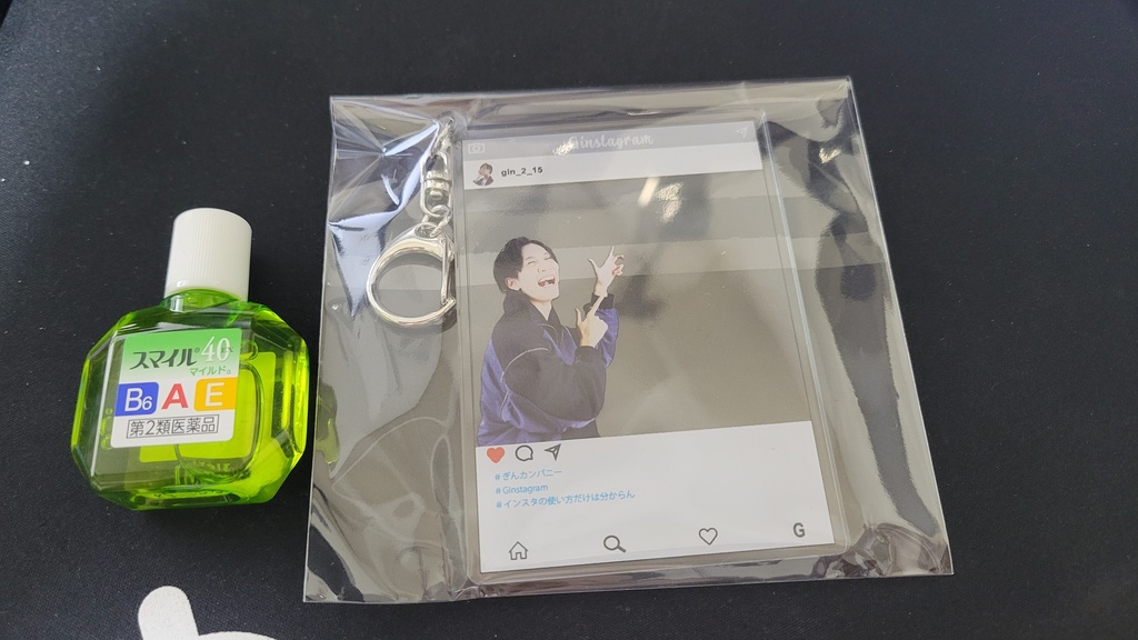 無理矢理ぎんとおでかけ アクリルキーホルダー