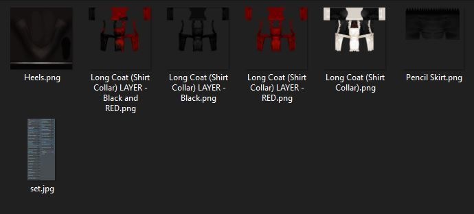 Vroid - waitress suit