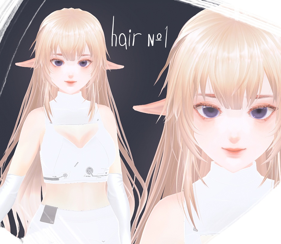 Vroid - Hair presets №1