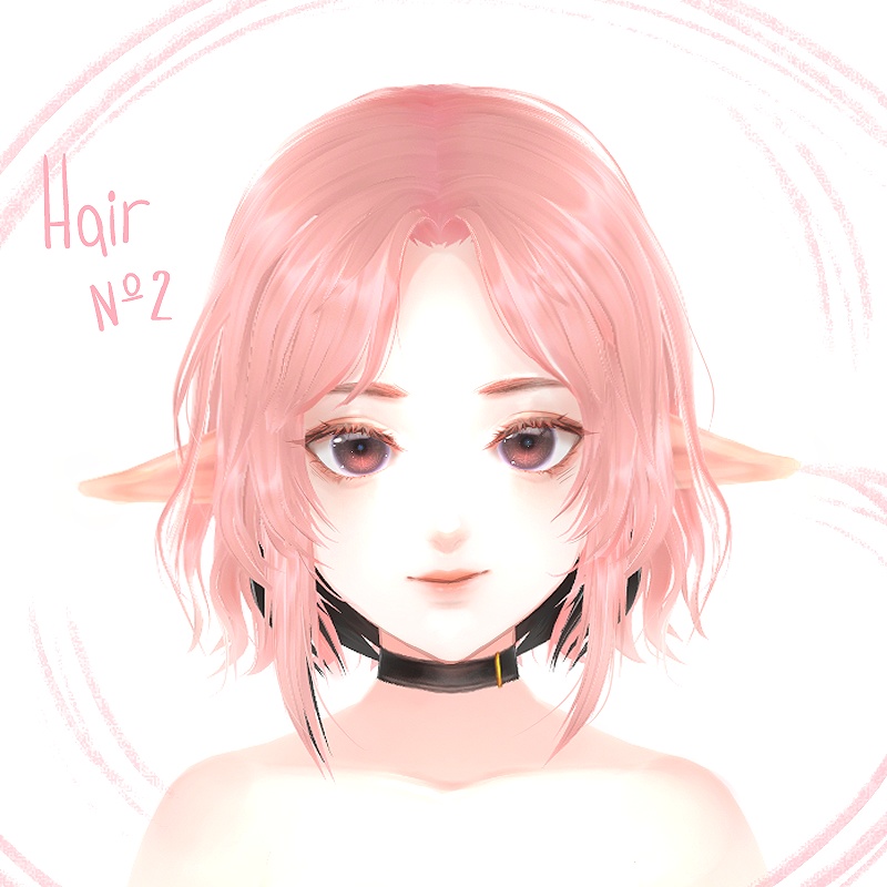 Vroid - Hair presets №2