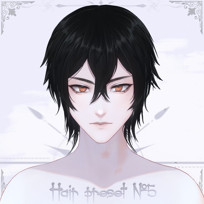 Vroid - Hair preset №5