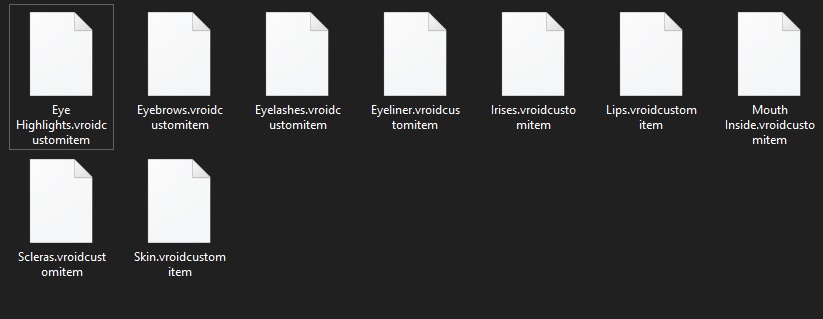 Vroid - Face set "FRAYA"